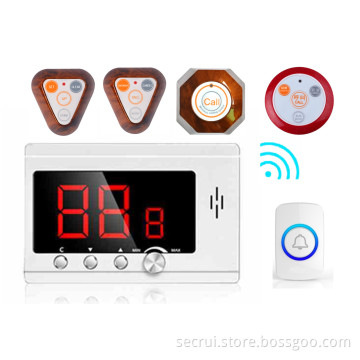 99 Transmitters Compatible Restaurant & Hospital Wireless Calling System (KR-C1099)